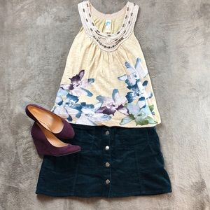 🎆🎉⭐️HOST PICK⭐️🎉🎆Anthropologie Sleeveless Top